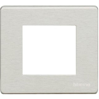 BTicino Cover plate 2 modules Matix — 500/2A/R