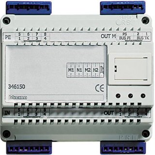 BTicino 6 DIN 8/2 wires interface — 346150
