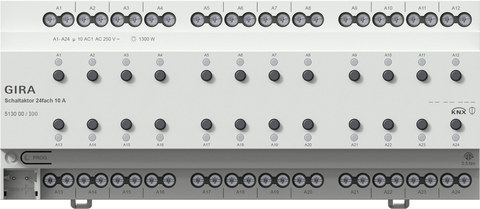 Gira swit.act. 24-g 10 A KNX DRA — manufacturer representative image