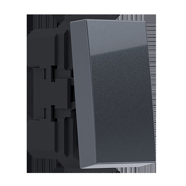 ACA Lighting MODYS 2 WAY SWITCH ANTHRACITE 1 M. 1P 10AX 250VAC IP20 — 10101312423 — manufacturer representative image