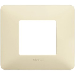 BTicino Cover plate 2 modules — AM4802BAV
