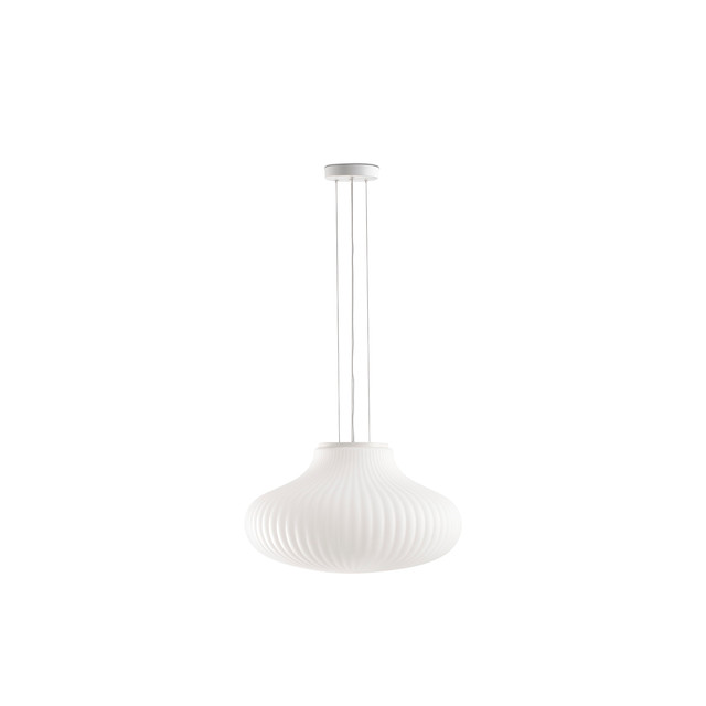 Faro Barcelona ISABELLE 500 White pendant lamp — 28302