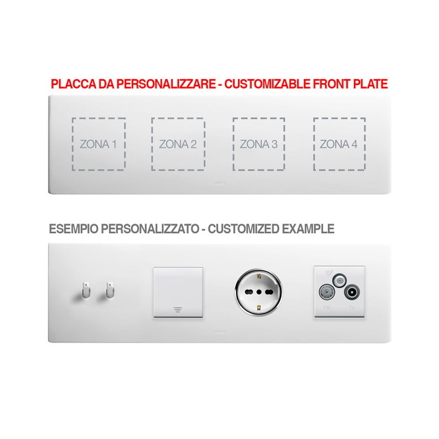 AVE CUSTOM.MULTI.CORIAN.FR.PLAT.WHITE8M — 44PCT28B-XX