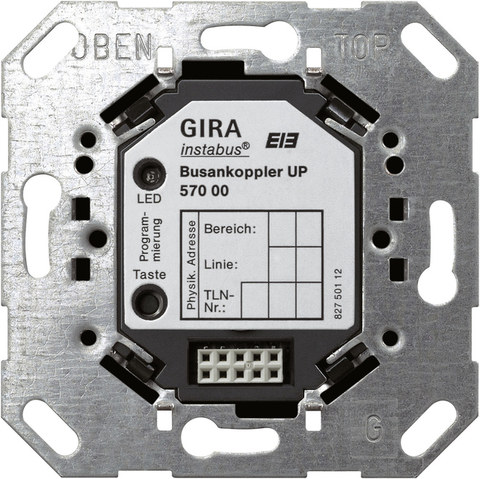 Gira bus coup. KNX insert — manufacturer representative image