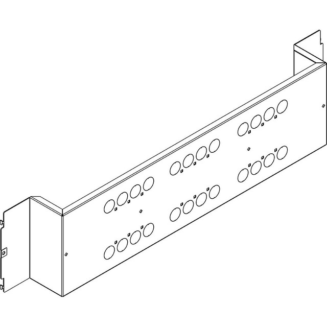 BTicino Fixing plate for MW250 for LDX800, MDX800 and HDX — 9761P/W