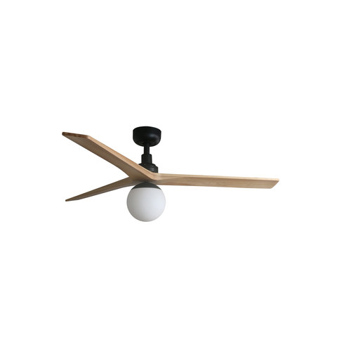 Faro Barcelona KLIM M Black/pine fan E27 — manufacturer representative image