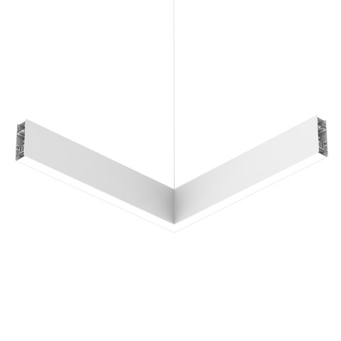 Flos In-Finity 35 Suspension Up & Down Flat Corner 3000K General Lighting — manufacturer representative image