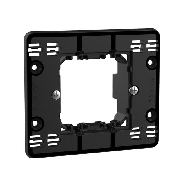BTicino Supporting frame 2 modules - fixing with clips — J4702G