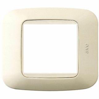 AVE SINGLE PLATE 2M.IVORY YES SERIES — 45P22BP