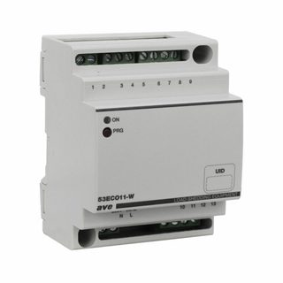 AVE POWER METER SINGLE PHASE 4M DIN — 53ECO11-W