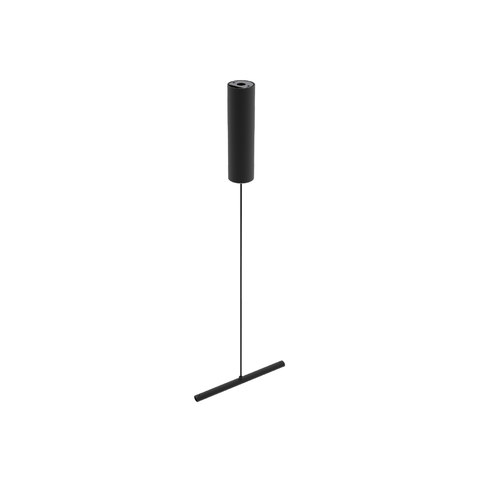 ACA Lighting HANGING SAND BLACK ALUMINUM 75W CCT DIMMABLE ROSSETE Φ64x235mm POLE 22x17x297mm IP20 — manufacturer representative image