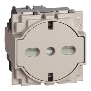 BTicino P40 Italian standard Flat socket — KM4140A16F