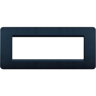 BTicino Matix - plate 6P Blue Mercury — AM4806LBM