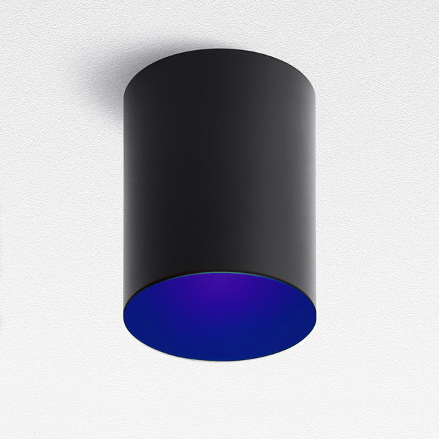 Artemide Tagora Ceiling 270 - 16°- 3000K - Black/Blue — M248431 — manufacturer representative image