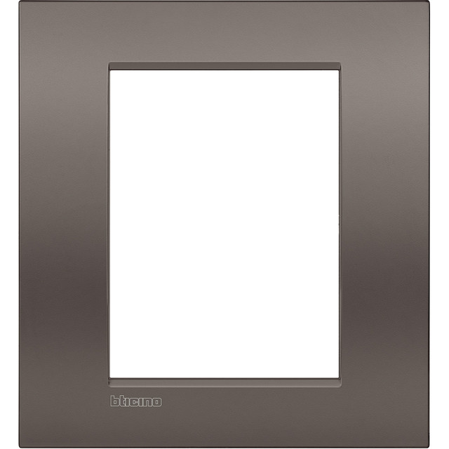BTicino Cover plate AIR 3+3 modules - clay — LNC4826CY