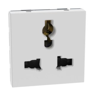 BTicino Multistandard socket 2P+E 5/6/10/13 A 250 Va.c. and 127 Va.c. — JW4139