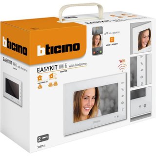 BTicino 7" White finish EASYKIT Wifi additional monitor — 335254