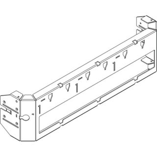 BTicino Sliding frame for M1 160 and M2 250 fixed version — 9061TME