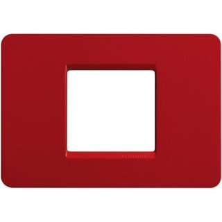 BTicino Matix - plate 2P centered Terracotta — AM4819RD