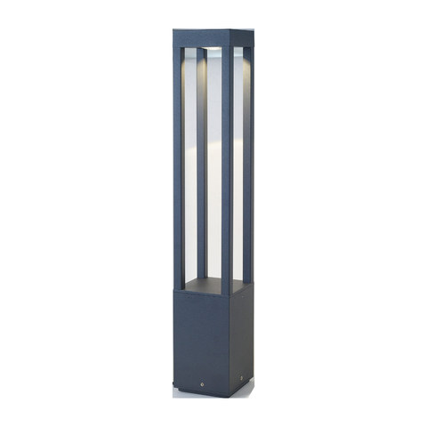 Faro Barcelona AGRA 650 Dark grey bollard lamp 3000K — manufacturer representative image