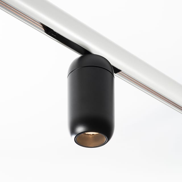 Artemide Gople System - Spot Track - 80 - 3000K - 31° - Dimmable DALI - Black — CA11204