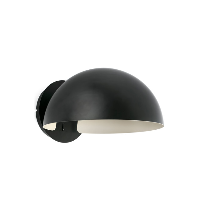 Faro Barcelona DOMINICA Black wall lamp — 20031-123-US