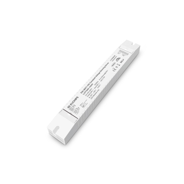 ACA Lighting P/O LED CV DALI2 PLASTIC DRIVER 40W 230V AC- 24V DC 1.65A IP20 5YRS EUCHIPS — LCP40AD-1H24V — manufacturer representative image